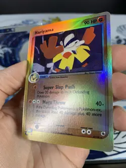 Pokemon Card Ex Ruby Sapphire Hariyama 8/109 Reverse Holo NM - Image 5