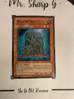 WALL OF IVY - CSOC-EN004 ENGLISH Yu-Gi-Oh! CARD COMMON KONAMI 2008 GAME CHAOS - Image 3