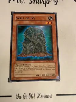 WALL OF IVY - CSOC-EN004 ENGLISH Yu-Gi-Oh! CARD COMMON KONAMI 2008 GAME CHAOS - Image 4