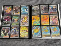 Pokemon Binder Collection 360 Cards NM/M FULL ARTS , Holos, reverse , Promos, - Image 1