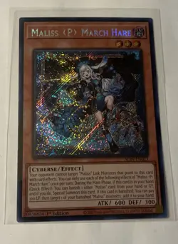 Maliss P March Hare 1st Edition Secret Rare ALIN-EN023 Yu-Gi-Oh! - Image 2