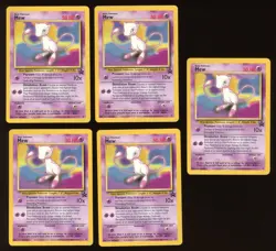 2000 WOTC POKEMON LEAGUE MEW #8 BLACK STAR PROMO LOT OF 25 CARDS UNPLAYED - Image 2