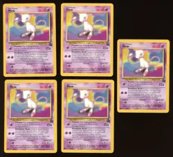 2000 WOTC POKEMON LEAGUE MEW #8 BLACK STAR PROMO LOT OF 25 CARDS UNPLAYED - Image 4
