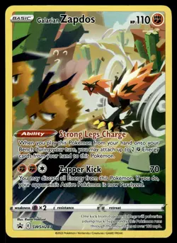 Galarian Zapdos SWSH283 SWSH: Sword & Shield Promo Cards Pokemon - Image 1