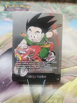 Dragon Ball Z Goten Energy Marker Trading Card Holo E-46 - Image 1