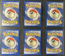 Base Set 1999 Starters Pokemon Card Lot - Image 2