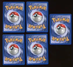 2000 WOTC POKEMON LEAGUE HITMONTOP #37 BLACK STAR PROMO LOT OF 7 CARDS UNPLAYED - Image 3