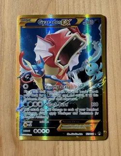 Gyarados EX 123/122 XY BREAKpoint 2016 Secret Rare SHINY Pokemon Card TCG - Image 2