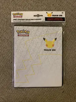 Pokemon TCG: First Partner Collector's Binder with Giant Pikachu Card 820650809606 - Image 1