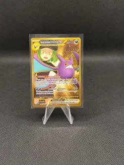 Team Rockets Crobat EX 242/182 Hyper Rare Gold Card Destined Rivals - Image 1