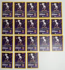 1999 WOTC POKEMON LEAGUE CATCH MEW PROMO INSERT CARD LOT OF 18 CARDS UNPLAYED - Image 1