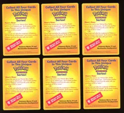 1999 WOTC POKEMON LEAGUE CATCH MEW PROMO INSERT CARD LOT OF 18 CARDS UNPLAYED - Image 3