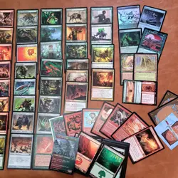 Custom Complete Commander Deck Magic MTG EDH 100 Cards = Poison Toxic infect R/G - Image 2