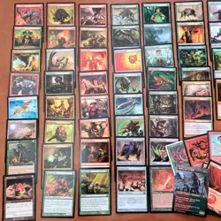 Custom Complete Commander Deck Magic MTG EDH 100 Cards = Poison Toxic infect R/G - Image 3