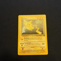 1999 WOTC Black Star Pikachu Stamped Movie Promo #4 Pokemon Card - Image 2