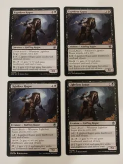 MTG Lightfoot Rogue X4 - Uncommon, NM/M - Image 1