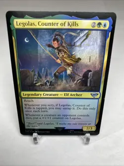 Legolas, Counter of Kills Lord of the Rings Foil #212 Mint / NM - Image 1