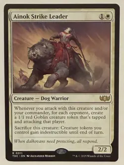 Ainok Strike Leader - Commander: Tarkir: Dragonstorm: MTG - Image 1