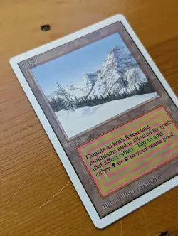 1994 MTG Unlimited Taiga reserved list dual, NM, very nice, see pics - Image 3