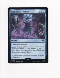 2023 MAGIC THE GATHERING THE LORD OF THE RINGS SARUMAN'S TRICKERY (#2) - Image 1