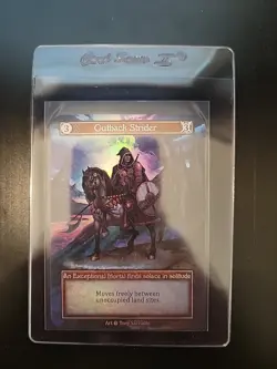 Outback Strider Sorcery Contested Realm Alpha Exceptional Foil - Image 1