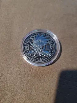 YuGiOh - Gorz the Emissary of Darknes - YCS Pre-Reg Coin - Official - Silver - Image 1