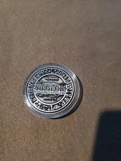 YuGiOh - Gorz the Emissary of Darknes - YCS Pre-Reg Coin - Official - Silver - Image 2
