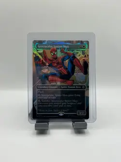 MTG, Spectacular Spider-Man FOIL (Borderless) 14 Marvel's Spider-Man Foil - Image 1