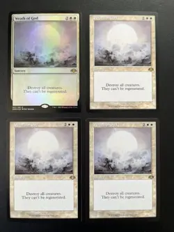 MTG- Wrath of God x4 - Dominaria Remastered (One is FOIL) - Image 1