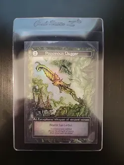 Poisonous Dagger Sorcery Contested Realm Alpha Exceptional Foil - Image 1