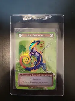 Lava Salamander Contested Realm Alpha Exceptional Foil - Image 1