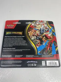 Pokemon TCG Mega Evolution 3 Pack Blister Golduck Sealed Booster Pack - Image 4