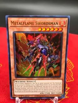 Metalflame Swordsman SUDA-EN014 Yugioh Supreme Darkness LP - Image 1