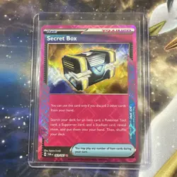 Pokemon TCG Secret Box 163/167 Twilight Masquerade Ace NM - Image 1