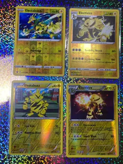 Pokemon Boundaries Crossed Reverse Holo: 54/149 Electivire; 53/149 Electabuzz - Image 1