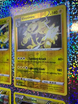 Pokemon Boundaries Crossed Reverse Holo: 54/149 Electivire; 53/149 Electabuzz - Image 3