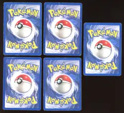 1999 WOTC POKEMON BASE SET 1ST EDITION MACHAMP 8/102 HOLO RARE LOT OF 9 CARDS HP - Image 3