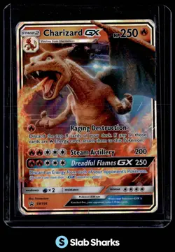 2016 POKEMON SM BLACK STAR PROMOS #SM195 CHARIZARD GX - Image 1