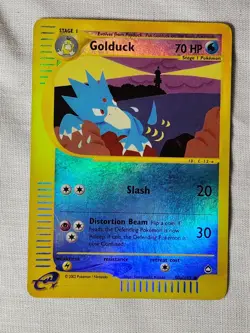 Played Golduck - Reverse Holo 50a Aquapolis Pokemon TCG - Image 1