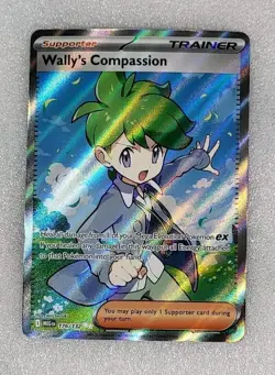 Wally's Compassion 176/132 NM/M MEG Mega Evolution Full Art Trainer Pokemon TCG - Image 1