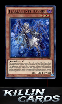 Tearlaments Havnis OP21-EN006 Super Rare OTS Tournament Pack 21 YuGiOh Card LP - Image 1