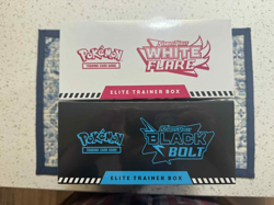 Pokemon TCG White Flare (WHT) + Black Bolt (BLK) ETB Pair - NEW/FACTORY SEALED - Image 5