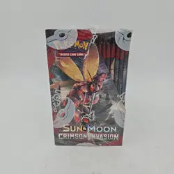 Pokemon Sun And Moon: Crimson Invasion Sealed Booster Box Factory Sealed - Image 5