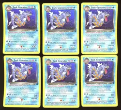 2000 POKEMON TEAM ROCKET DARK GYARADOS 8/82 PRERELEASE PROMO LOT OF 10 CARDS - Image 2