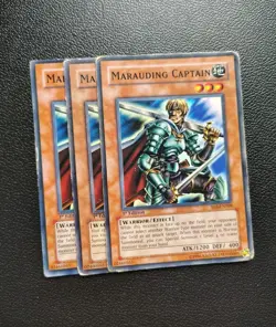 Yu-Gi-Oh - Marauding Captain 3X - Full Playset - Image 1