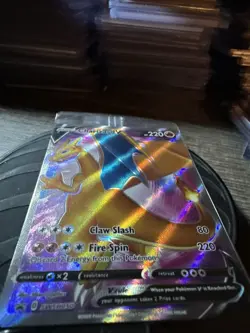 Pokemon Charizard V SWSH050 Champion's Path ETB Holo Black Star Promo NM - Image 3