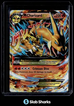 2014 POKEMON XY FLASHFIRE #13 MEGA CHARIZARD - Image 1