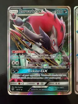Zoroark GX 53/73 77a/73 Pokemon TCG Hidden Fates Shining Legends NM Near Mint - Image 2