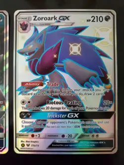 Zoroark GX 53/73 77a/73 Pokemon TCG Hidden Fates Shining Legends NM Near Mint - Image 3