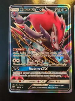 Zoroark GX 53/73 77a/73 Pokemon TCG Hidden Fates Shining Legends NM Near Mint - Image 4